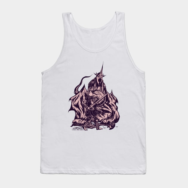 I Am No Man Tank Top by TaylorRoseMakesArt